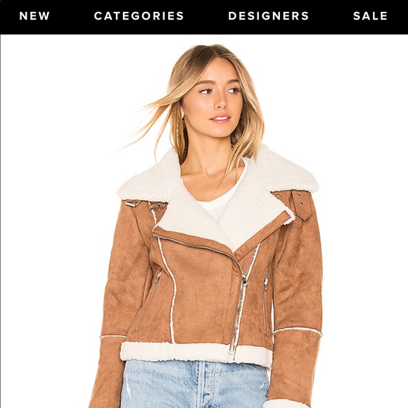 *WORN ONCE* ASTR The Label Faux Fur Jacket - Picture 4 of 10